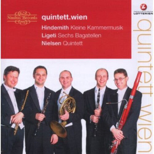 CD диск Nielsen / Hindemith / Ligeti / Vienna Quintet: 20th Century Wind Quintets
CD диск Nielsen / Hindemith / Ligeti / Vienna Quintet: 20th Century Wind Quintets