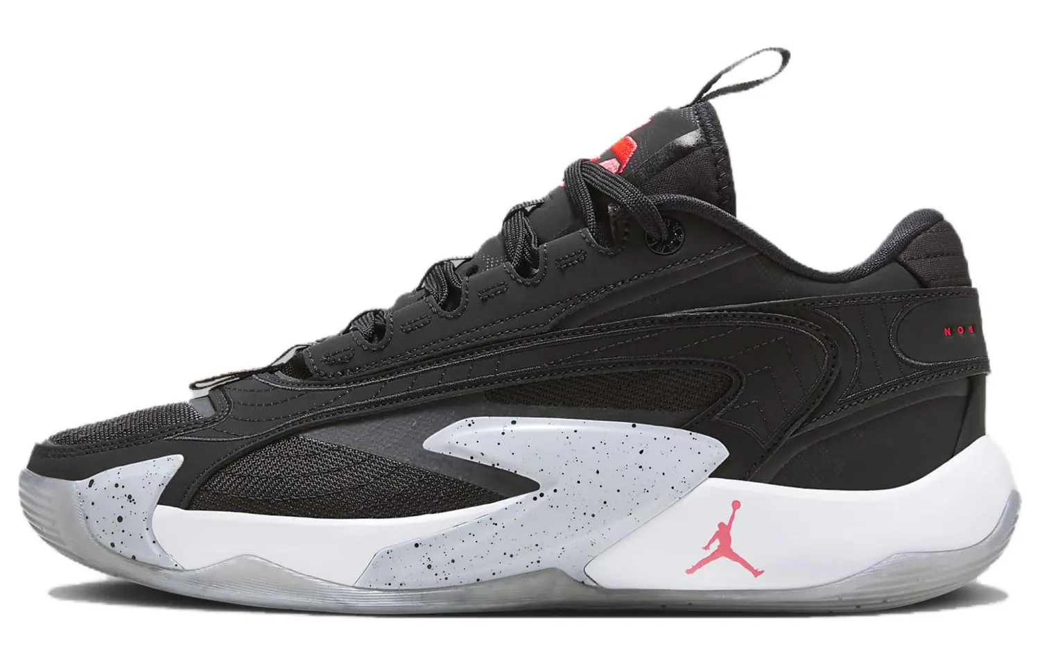 Баскетбольные кроссовки Jordan Luka 2 унисекс, черный/серый/красный