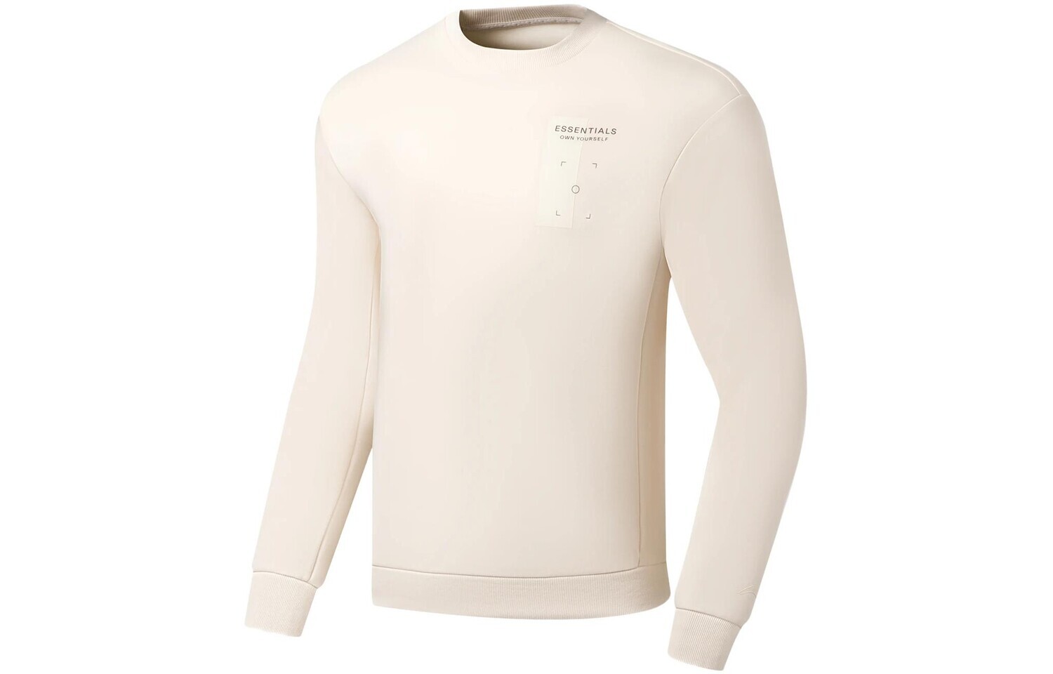 Свитшот серии Fitness, мужской, лебедь, белый Lining, белый 
Свитшот серии Fitness, мужской, лебедь, белый Lining, белый