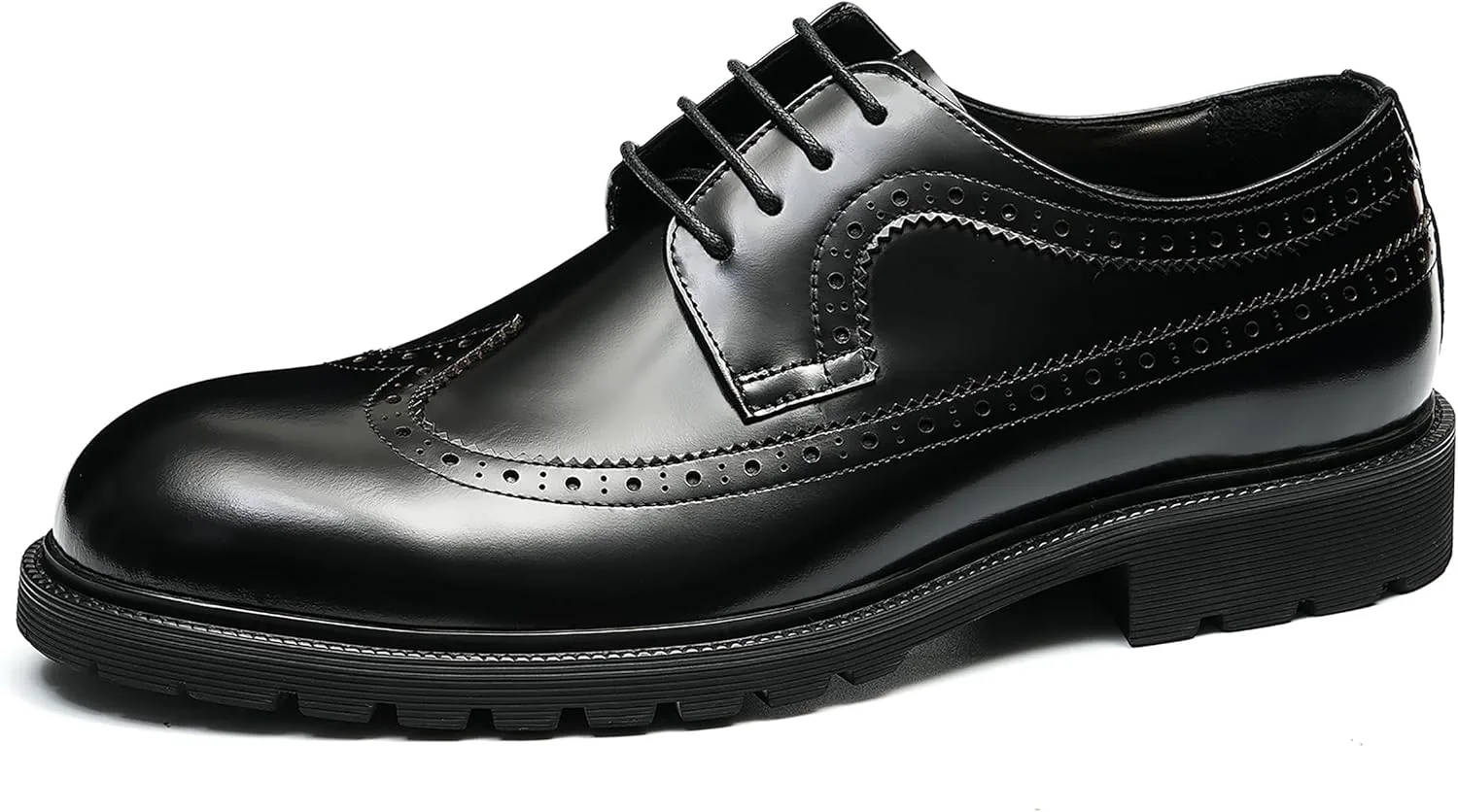 Мужские оксфорды Santimon, официальная обувь из натуральной кожи, броги с крыльями, дерби, для выпускного, бизнеса, повседневного ношения, свадьбы, смокинга, модная и удобная обувь для мужчин, черный
Мужские оксфорды Santimon, официальная обувь из натуральной кожи, броги с крыльями, дерби, для выпускного, бизнеса, повседневного ношения, свадьбы, смокинга, модная и удобная обувь для мужчин, черный