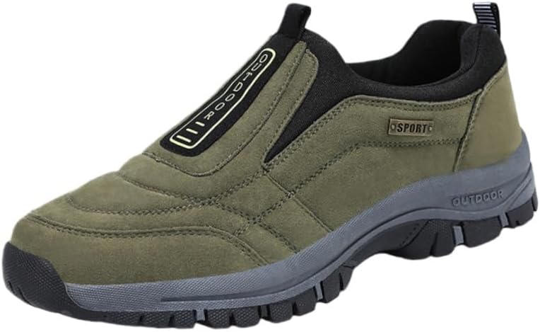 Мужские кроссовки большого размера для активного отдыха - легкие, противоскользящие, мягкие, подходят для прогулок, походов и бега Fmshi, зеленый
Мужские кроссовки большого размера для активного отдыха - легкие, противоскользящие, мягкие, подходят для прогулок, походов и бега Fmshi, зеленый