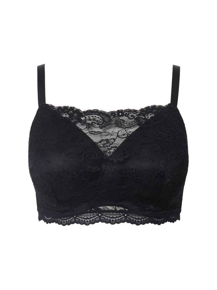 Бюстгальтер на косточках Ulla Popken, черный
Бюстгальтер на косточках Ulla Popken, черный