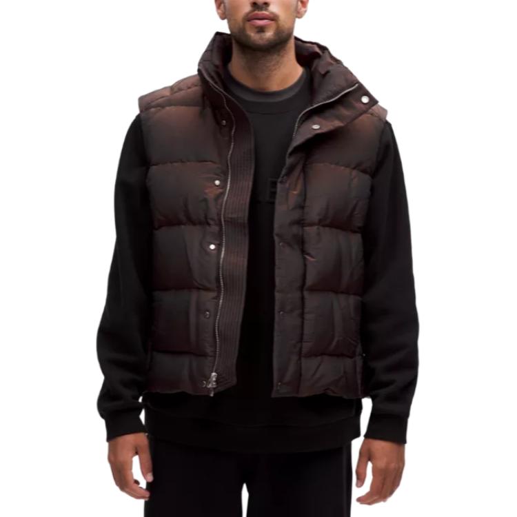 Мужской переливающийся жилет из коллекции Wunder Puff Lululemon, коричневый коричневый
Мужской переливающийся жилет из коллекции Wunder Puff Lululemon, коричневый коричневый