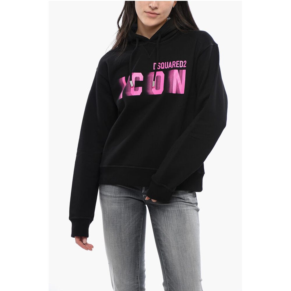 Толстовка с капюшоном BLURRED ICON из хлопка с начесом Dsquared2, Black
Толстовка с капюшоном BLURRED ICON из хлопка с начесом Dsquared2, Black
