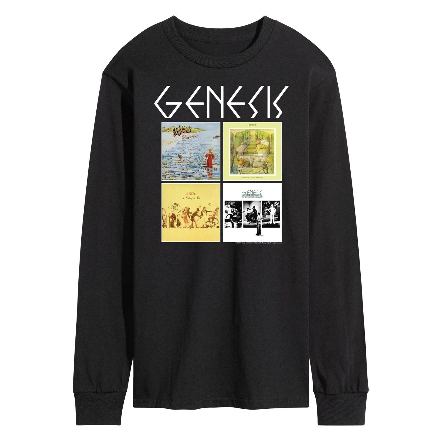Мужская футболка Genesis Album Grid с длинными рукавами Licensed Character
Мужская футболка Genesis Album Grid с длинными рукавами Licensed Character