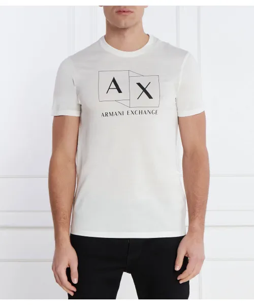 Футболка Regular fit Armani Exchange, белый 
Футболка Regular fit Armani Exchange, белый