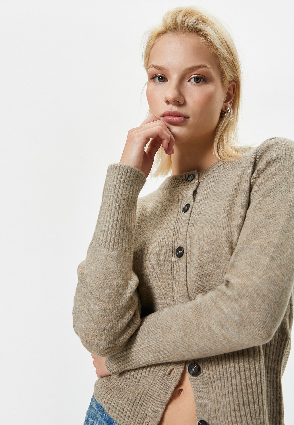 Кардиган Koton, коричневый
Кардиган Koton, коричневый