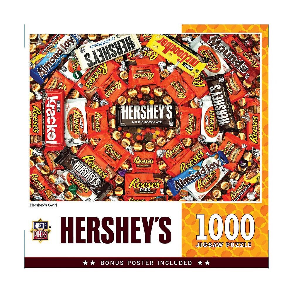 Пазл-вихрь Hershey's, 1000 шт. Masterpieces Puzzles, мультиколор
Пазл-вихрь Hershey's, 1000 шт. Masterpieces Puzzles, мультиколор