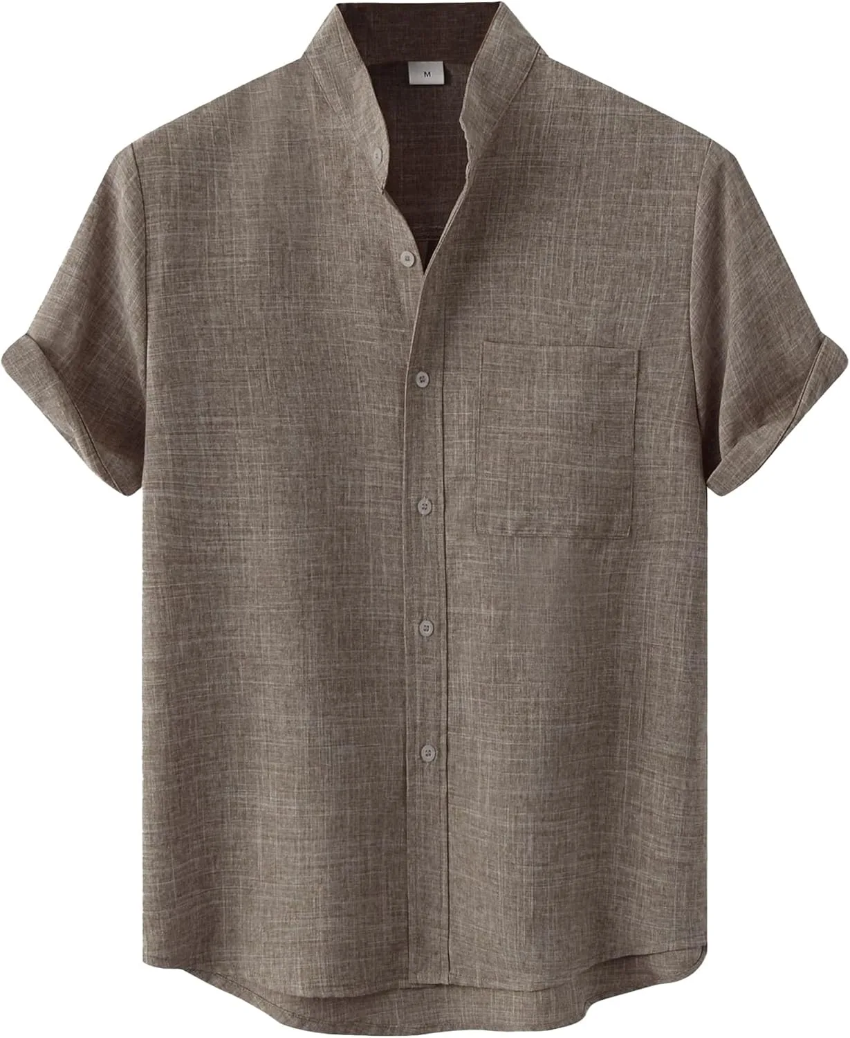 Мужская рубашка из хлопка и льна для пляжа и свадьбы с карманами VgueElegc
Мужская рубашка из хлопка и льна для пляжа и свадьбы с карманами VgueElegc