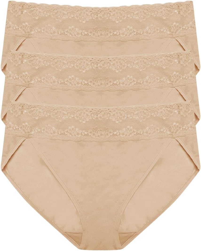 Комплект из 3 пар бикини для женщин Bliss Perfection One Size French Natori, Cafe
Комплект из 3 пар бикини для женщин Bliss Perfection One Size French Natori, Cafe