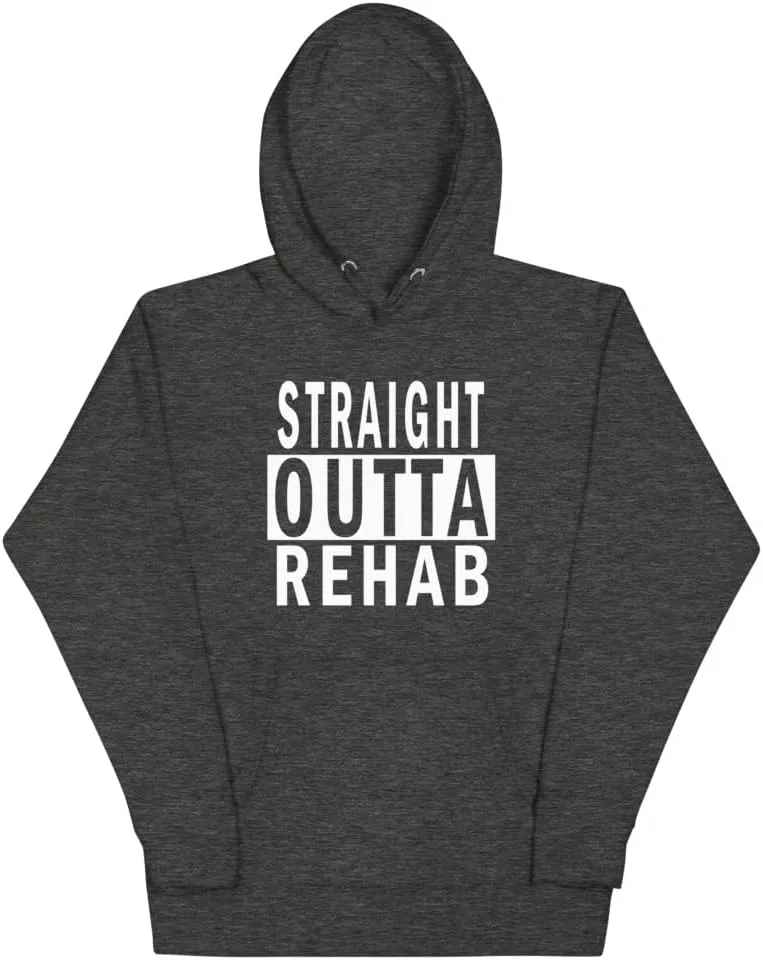 Толстовка Straight Outta Rehab с юмористичным принтом Jakey Brand
Толстовка Straight Outta Rehab с юмористичным принтом Jakey Brand