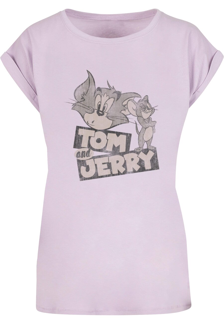 Футболка ABSOLUTE CULT Shirt Tom and Jerry - Cartoon, сиреневый 
Футболка ABSOLUTE CULT Shirt Tom and Jerry - Cartoon, сиреневый