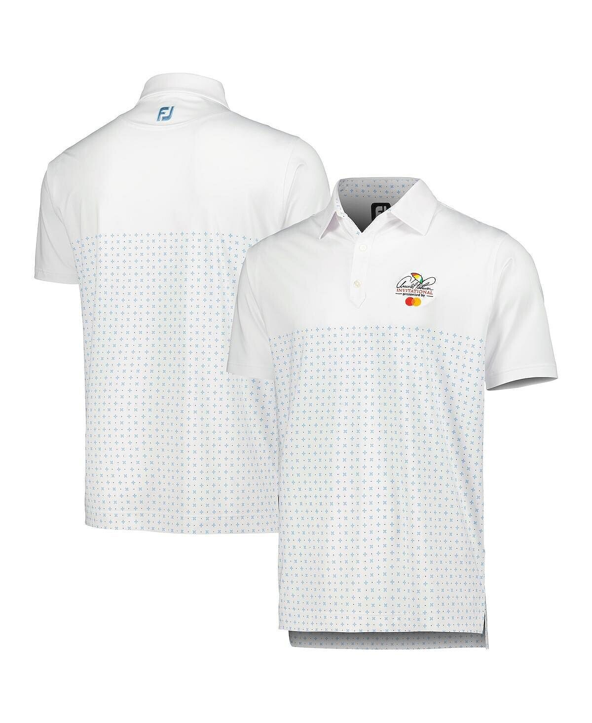 Мужская белая рубашка-поло Arnold Palmer Invitational Engineered Foulard Lisle FootJoy
Мужская белая рубашка-поло Arnold Palmer Invitational Engineered Foulard Lisle FootJoy