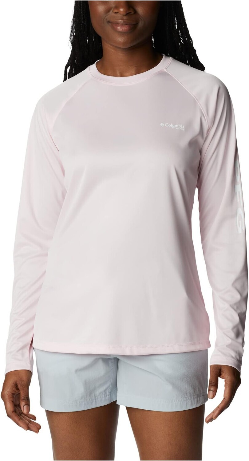 Рубашка Columbia Tidal TeeHeather Long Sleeve, цвет Satin Pink Heather/White Logo
Рубашка Columbia Tidal TeeHeather Long Sleeve, цвет Satin Pink Heather/White Logo