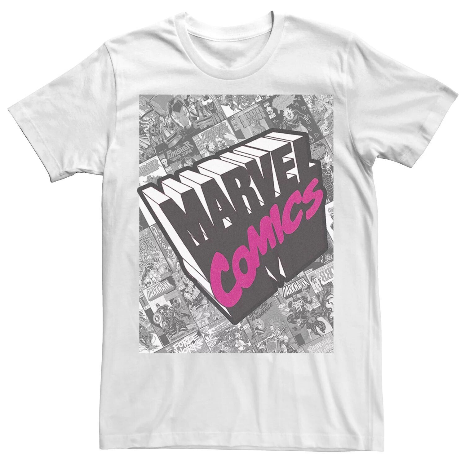 Мужская футболка с логотипом Comics Marvel
Мужская футболка с логотипом Comics Marvel