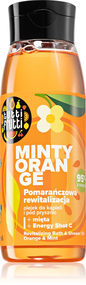 Tutti frutti освежающее масло для душа с мятным апельсином Farmona, 400 мл
Tutti frutti освежающее масло для душа с мятным апельсином Farmona, 400 мл