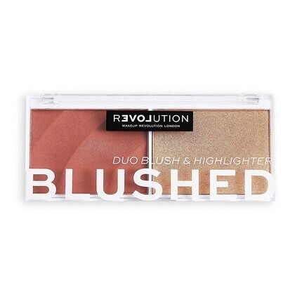 Revolution Relove Blushed Duo Румяна и хайлайтер Kindness, Makeup Revolution
Revolution Relove Blushed Duo Румяна и хайлайтер Kindness, Makeup Revolution