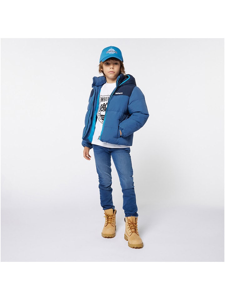 Timberland Стеганая куртка синего цвета
Timberland Стеганая куртка синего цвета