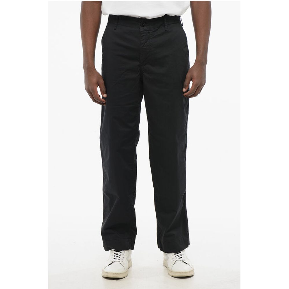 Повседневные брюки из хлопка-стрейча со шлевками для ремня Ten C, Black
Повседневные брюки из хлопка-стрейча со шлевками для ремня Ten C, Black