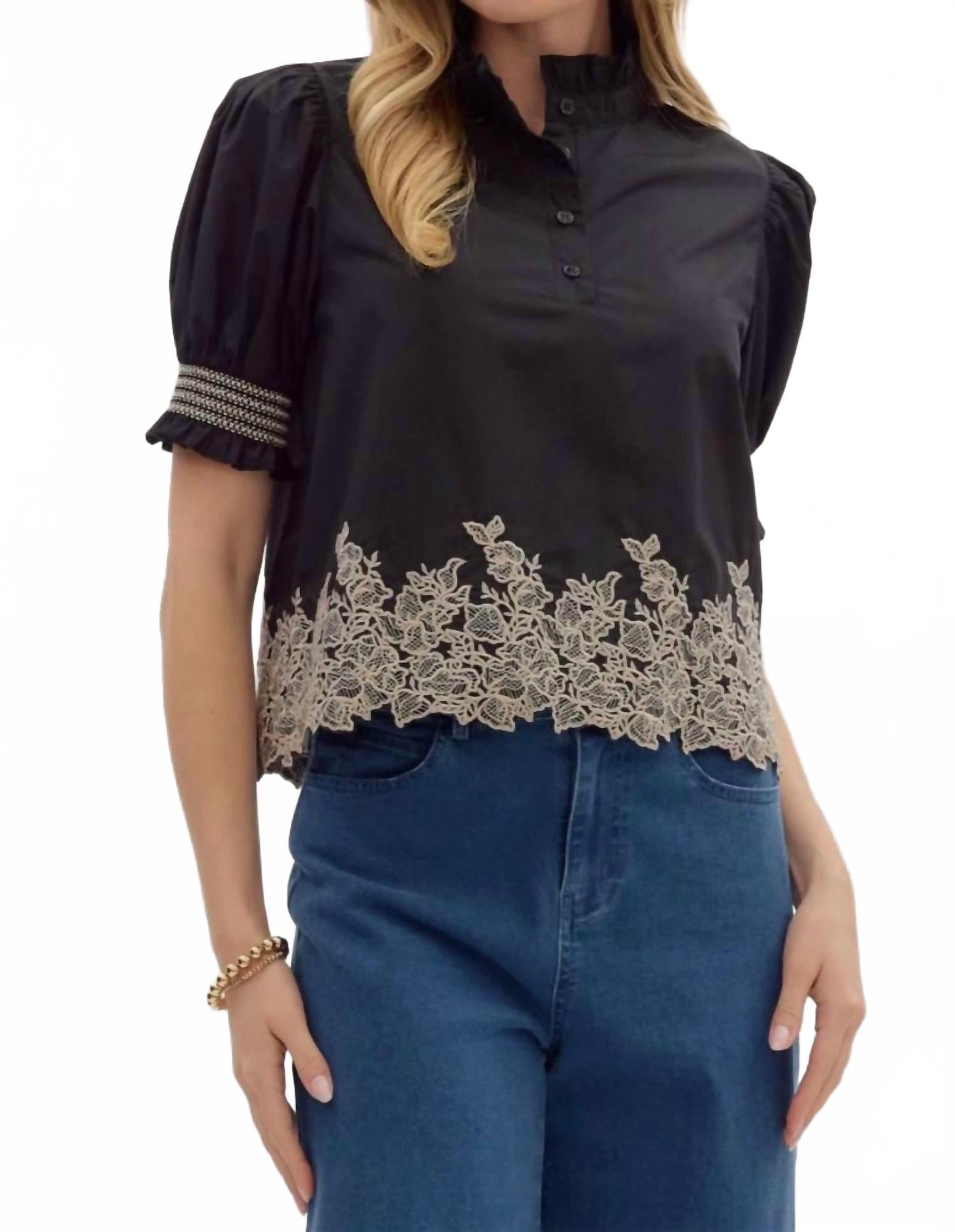 Топ с цветочным принтом Vlainey, черный Entro, черный
Топ с цветочным принтом Vlainey, черный Entro, черный