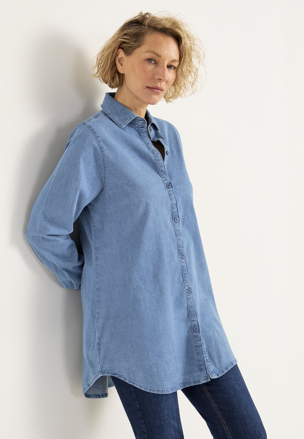 Блузка на пуговицах STRETCHY Cellbes of Sweden, синий
Блузка на пуговицах STRETCHY Cellbes of Sweden, синий