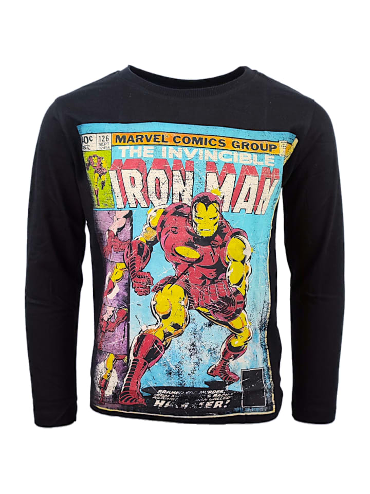 Рубашка с длинным рукавом Marvel, черный
Рубашка с длинным рукавом Marvel, черный