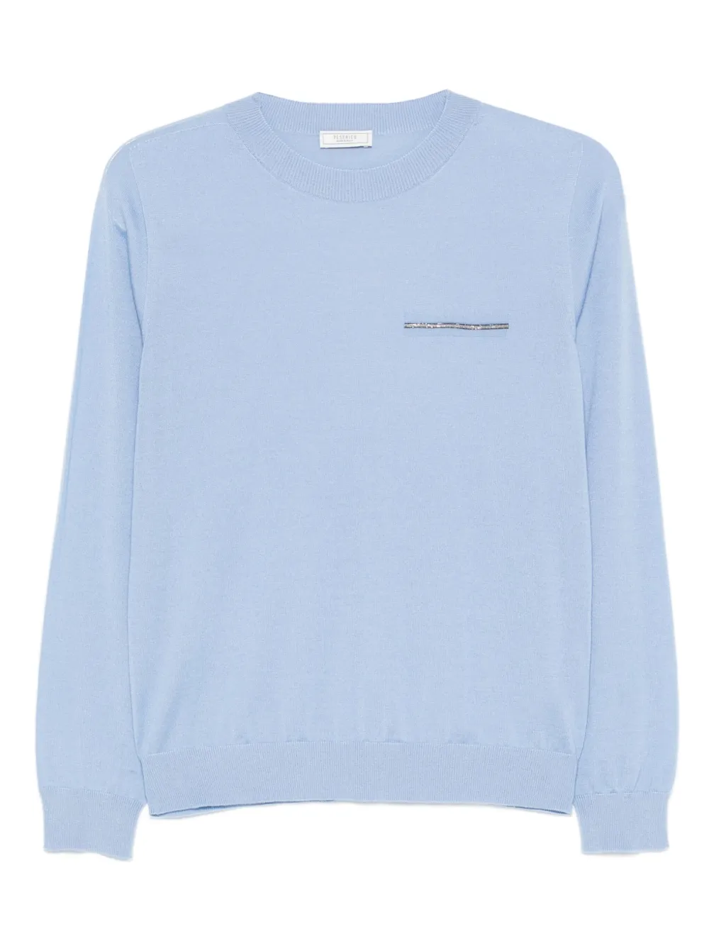 Свитер с вышивкой Peserico, синий
Свитер с вышивкой Peserico, синий