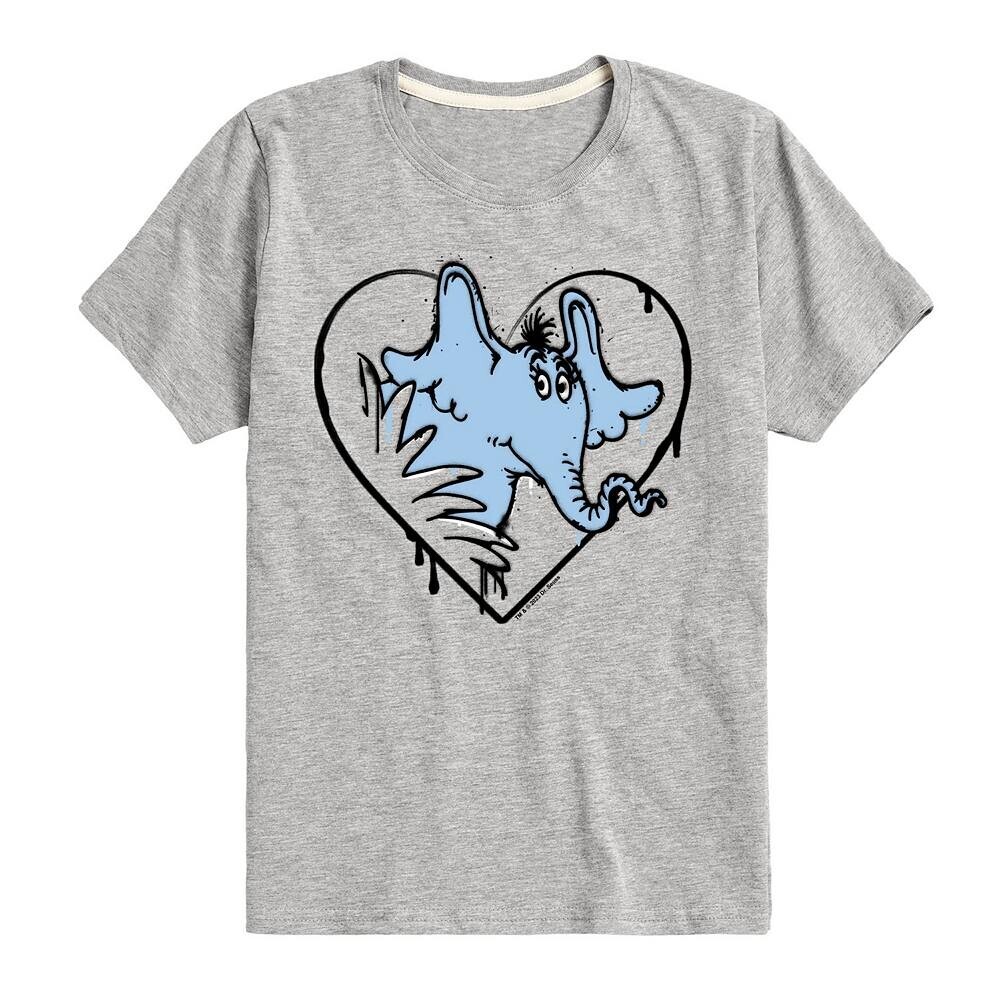 Футболка с рисунком сердца Доктора Сьюза Хортона для мальчиков 8–20 лет Licensed Character, серый
Футболка с рисунком сердца Доктора Сьюза Хортона для мальчиков 8–20 лет Licensed Character, серый