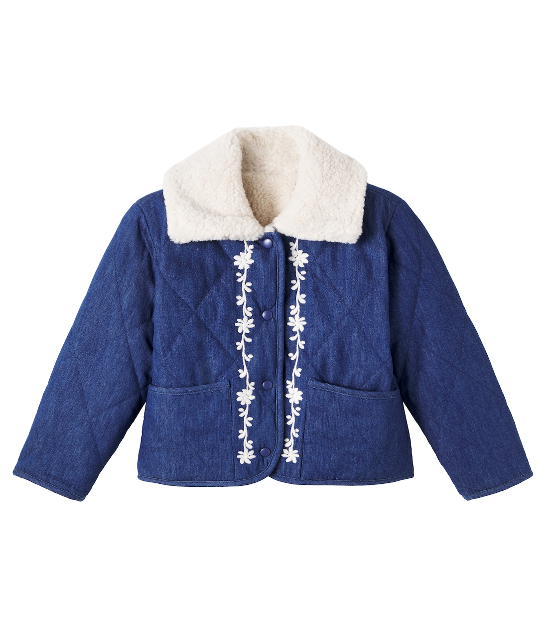 Новая стеганая куртка из хлопкового денима Anna C'era Una Volta, Denim Blue
Новая стеганая куртка из хлопкового денима Anna C'era Una Volta, Denim Blue