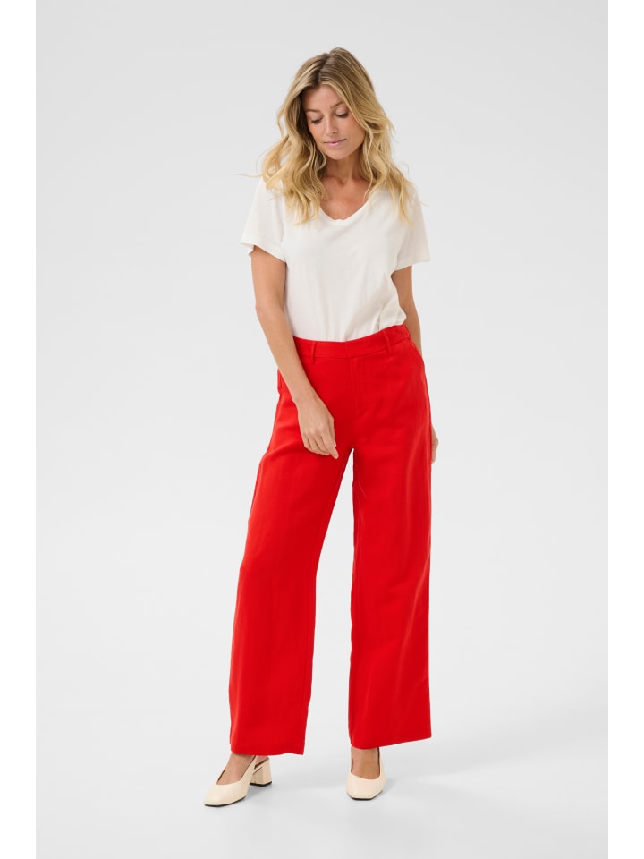 Cream Брюки CRLinna прямого кроя, цвет «Алый»
Cream Брюки CRLinna прямого кроя, цвет «Алый»