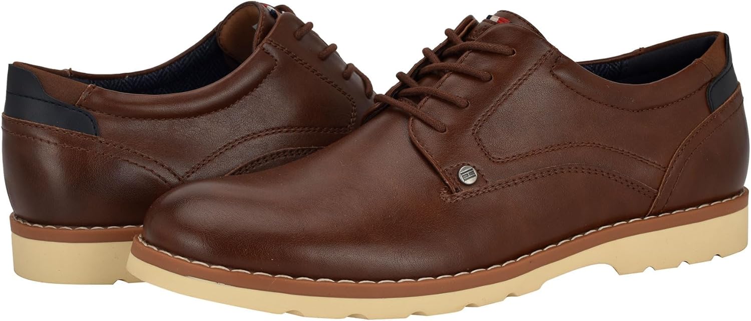 Tommy Hilfiger Мужские оксфорды Nevyn, Cognac
Tommy Hilfiger Мужские оксфорды Nevyn, Cognac