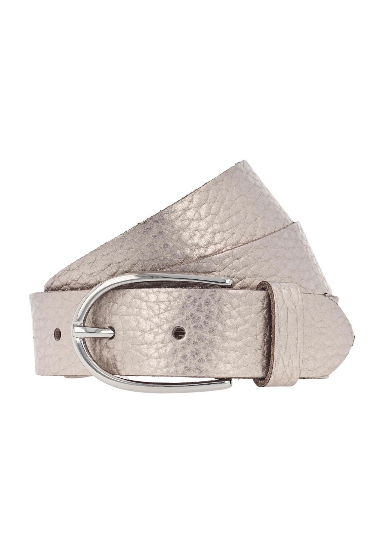 Ремень кожаный, с эффектом металлик, женский Vanzetti, цвет Lightgold
Ремень кожаный, с эффектом металлик, женский Vanzetti, цвет Lightgold