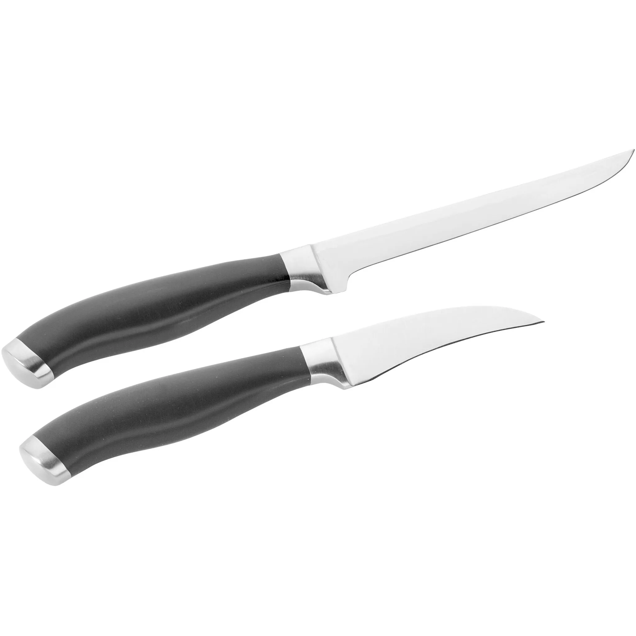 Набор ножей PINTINOX "Coltelli Professional" (набор, 2 шт.), (нож для обвалки, нож для овощей), нержавеющая сталь, можно мыть в посудомоечной машине, цвет edelstahlfarben/schwarz
Набор ножей PINTINOX "Coltelli Professional" (набор, 2 шт.), (нож для обвалки, нож для овощей), нержавеющая сталь, можно мыть в посудомоечной машине, цвет edelstahlfarben/schwarz