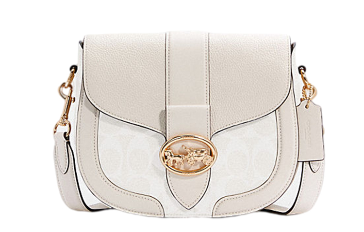 COACH Женская сумка через плечо малого размера бежевая
COACH Женская сумка через плечо малого размера бежевая