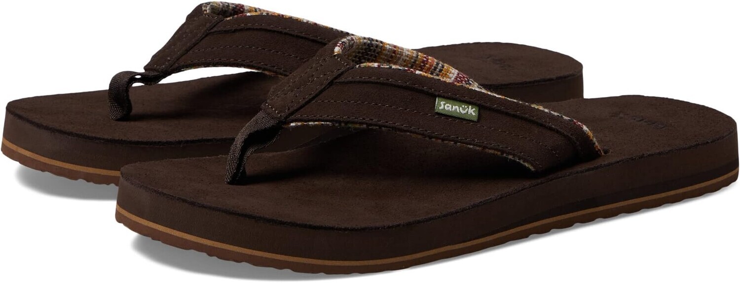 Шлепанцы Ziggy ST Suede Sanuk, коричневый
Шлепанцы Ziggy ST Suede Sanuk, коричневый