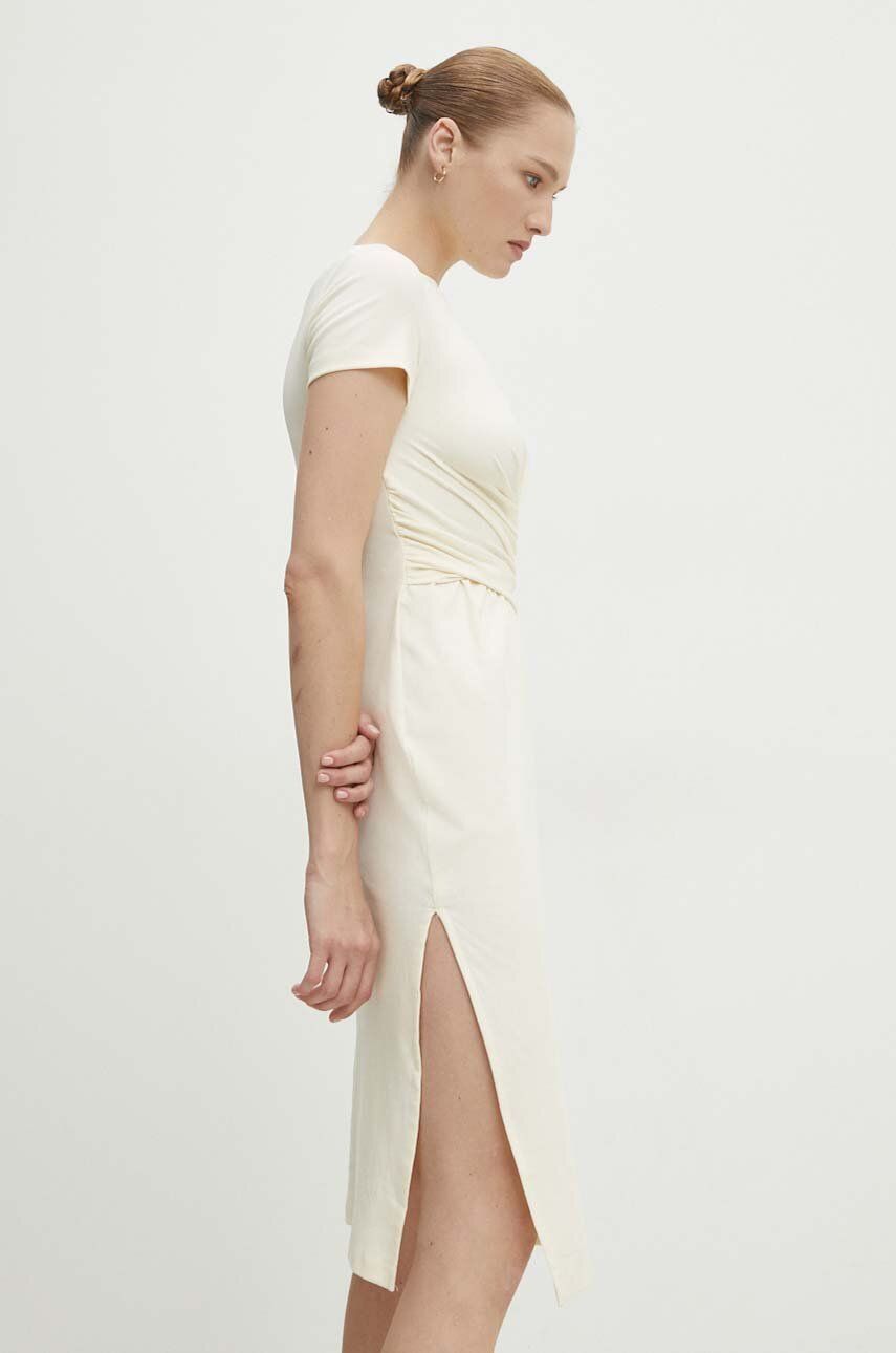 Платье Answear Lab, бежевый 
Платье Answear Lab, бежевый