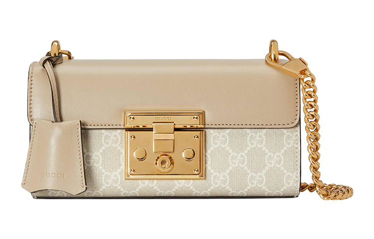 GUCCI Сумка кроссбоди с кожаной отделкой и замком
GUCCI Сумка кроссбоди с кожаной отделкой и замком