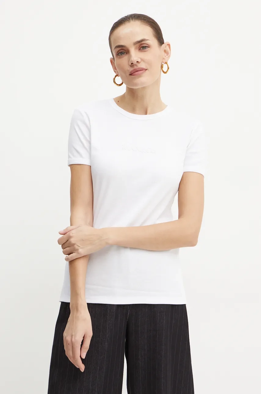 МАКС&Ко. хлопковая футболка Max&Co., белый
МАКС&Ко. хлопковая футболка Max&Co., белый