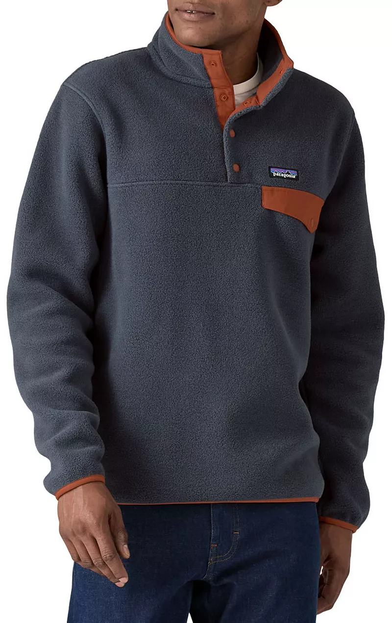 Мужской легкий флисовый пуловер Patagonia Synchilla Snap Snap, цвет Smolder Blue/Burnished Rd
Мужской легкий флисовый пуловер Patagonia Synchilla Snap Snap, цвет Smolder Blue/Burnished Rd
