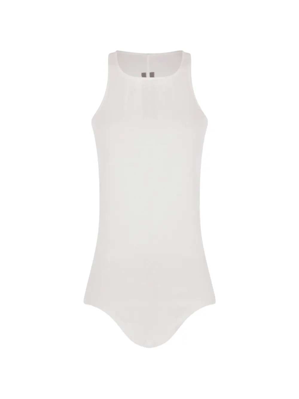 Асимметричный топ без рукавов Rick Owens, белый
Асимметричный топ без рукавов Rick Owens, белый