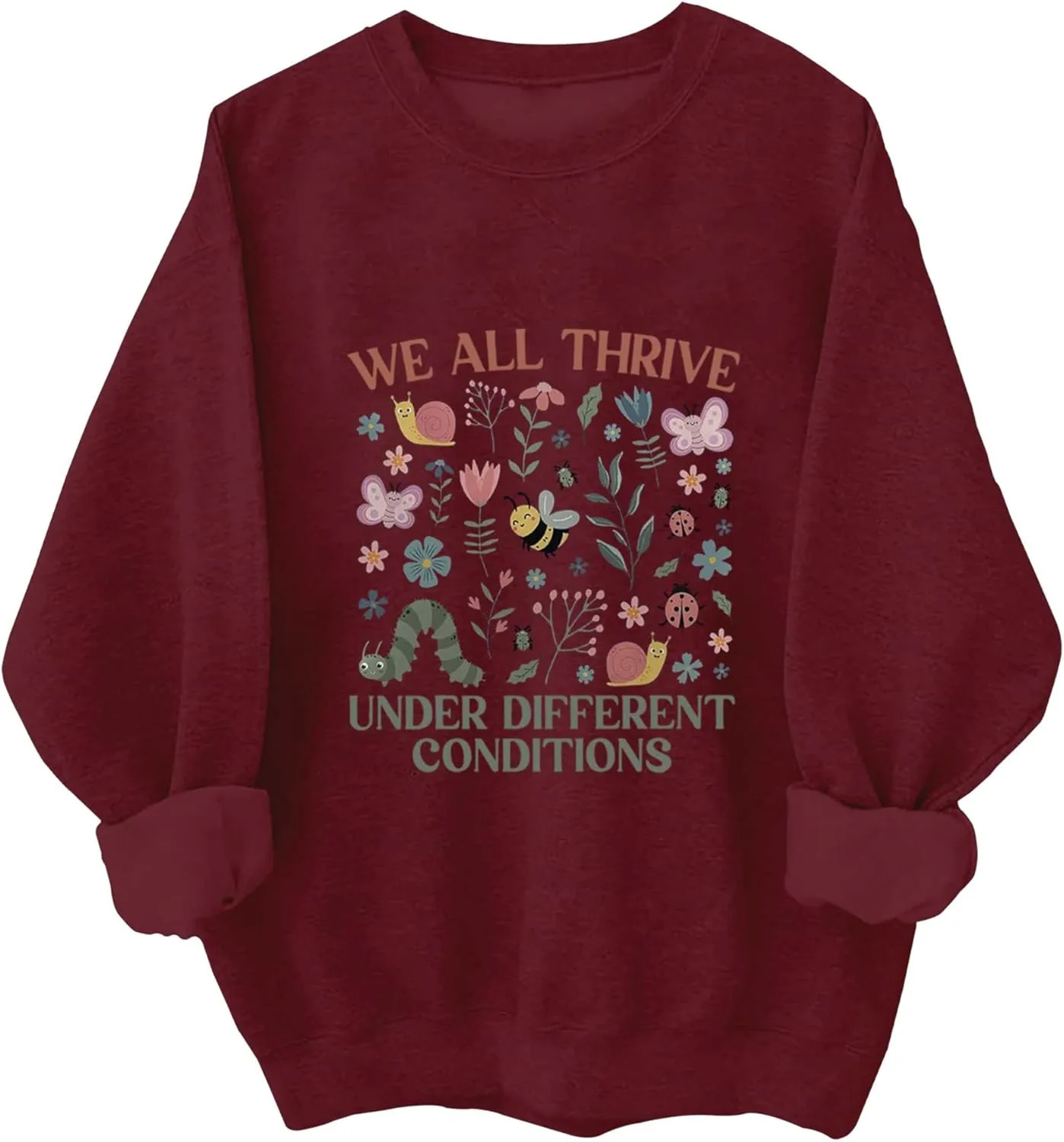 Толстовка We All Thrive Under Different Conditions для учителя специального образования Relliot
Толстовка We All Thrive Under Different Conditions для учителя специального образования Relliot
