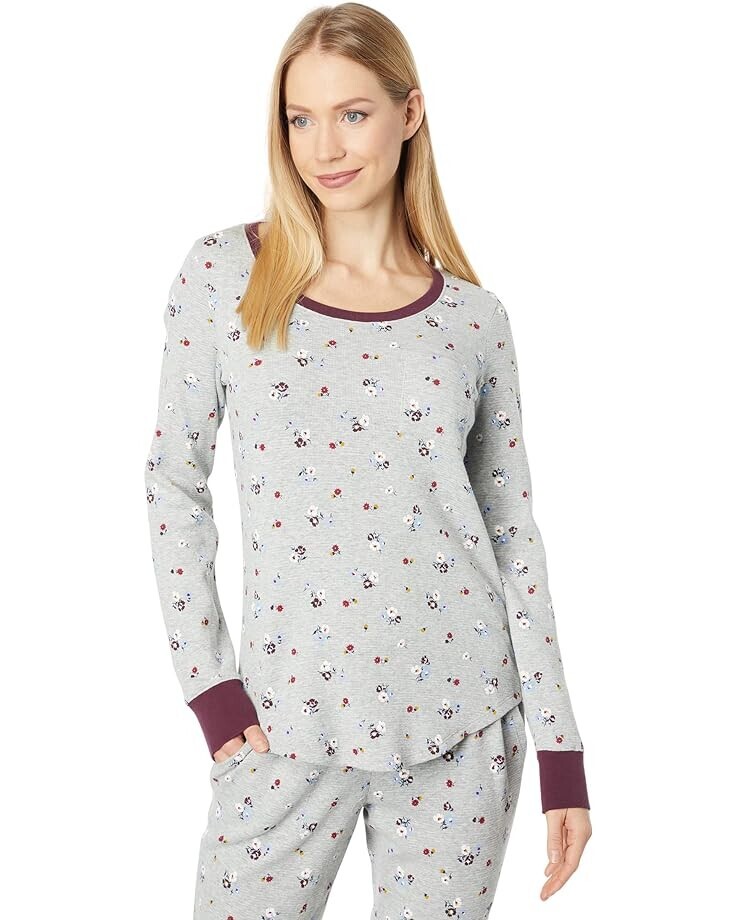 Пижамный комплект L.L.Bean Mini Waffle Lounge Set Print, цвет Gray Heather Floral
Пижамный комплект L.L.Bean Mini Waffle Lounge Set Print, цвет Gray Heather Floral