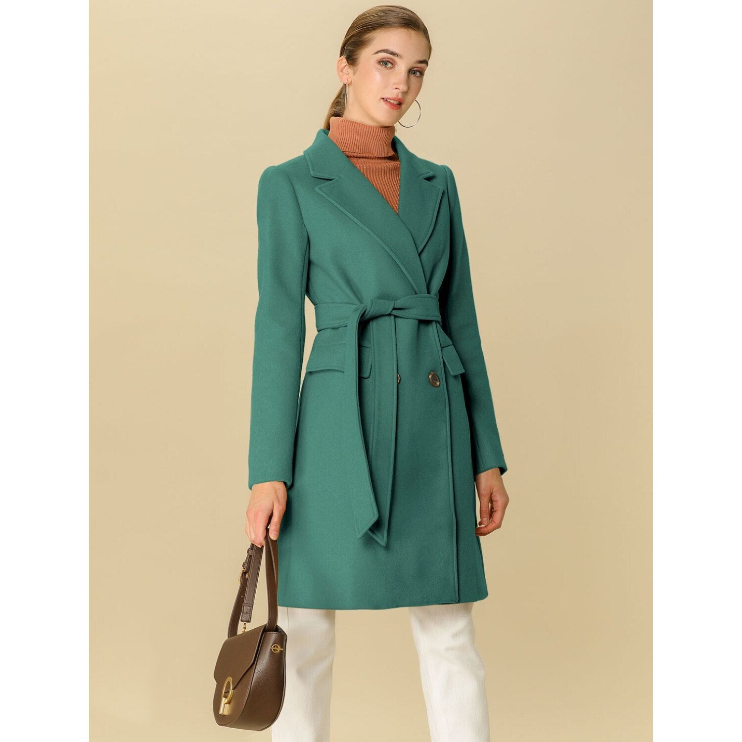 Женский двубортный плащ средней длины с поясом и лацканами ALLEGRA K, серый/синий
Женский двубортный плащ средней длины с поясом и лацканами ALLEGRA K, серый/синий