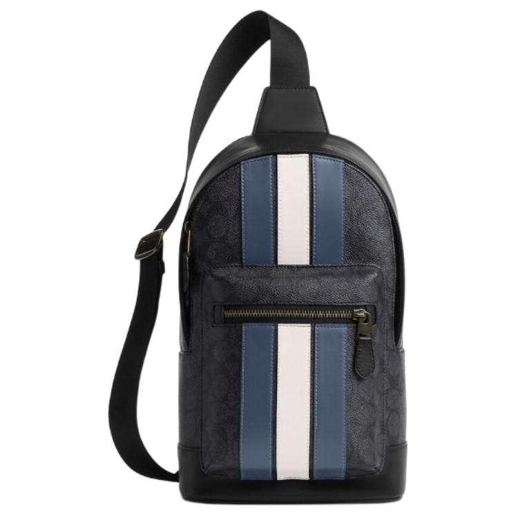 Кожаная наплечная сумка West через плечо Trumpets Men's COACH
Кожаная наплечная сумка West через плечо Trumpets Men's COACH