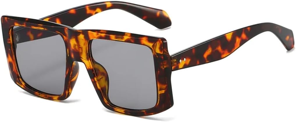 Ретро большие солнцезащитные очки с градиентным переходом цвета для женщин, модные мужские очки с леопардовым принтом, защита от УФ-излучения UV400 TOIPASTN, Hawksbill Grey
Ретро большие солнцезащитные очки с градиентным переходом цвета для женщин, модные мужские очки с леопардовым принтом, защита от УФ-излучения UV400 TOIPASTN, Hawksbill Grey