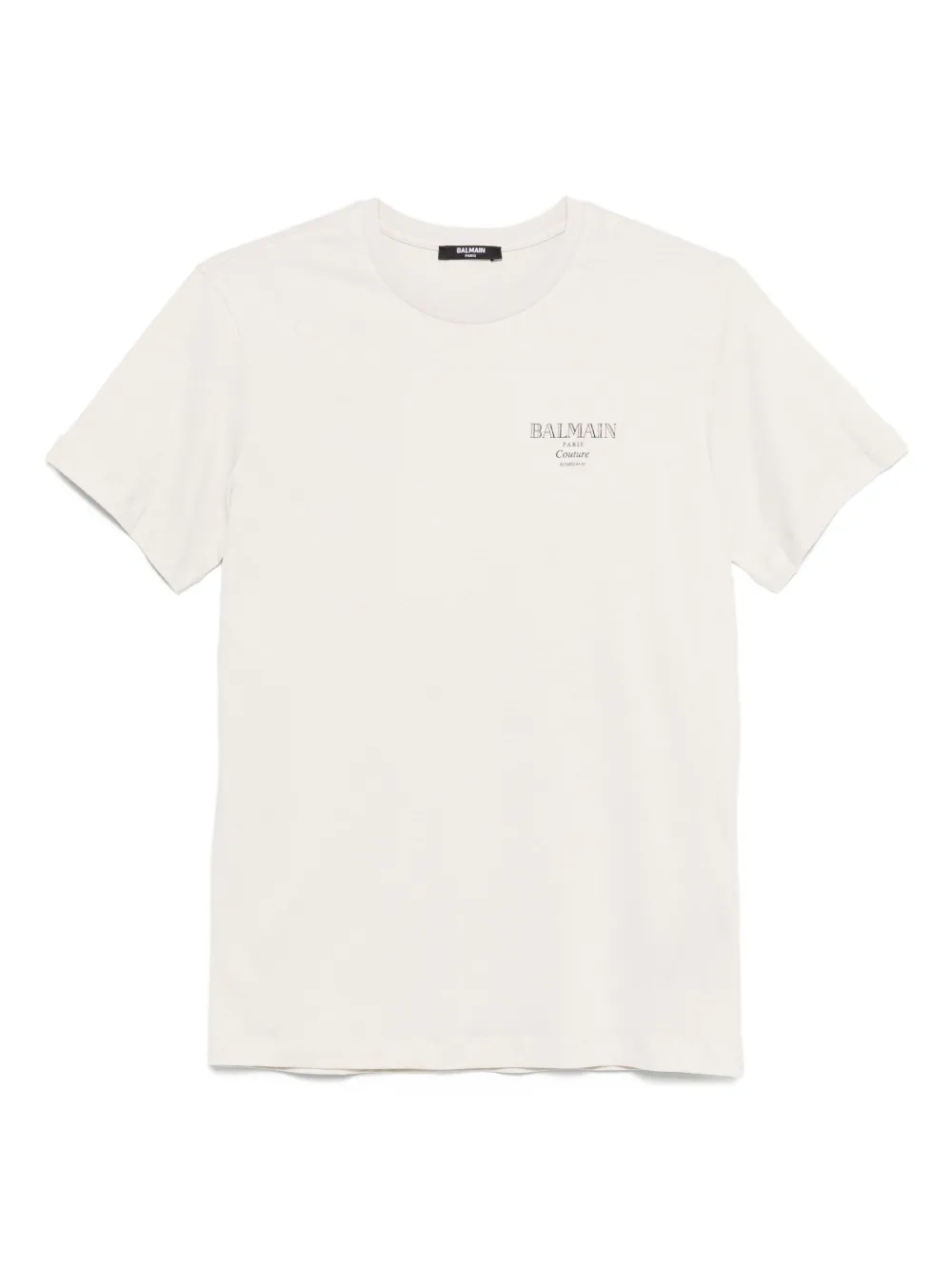 Хлопковая футболка с логотипом Balmain Kids, нейтральный
Хлопковая футболка с логотипом Balmain Kids, нейтральный