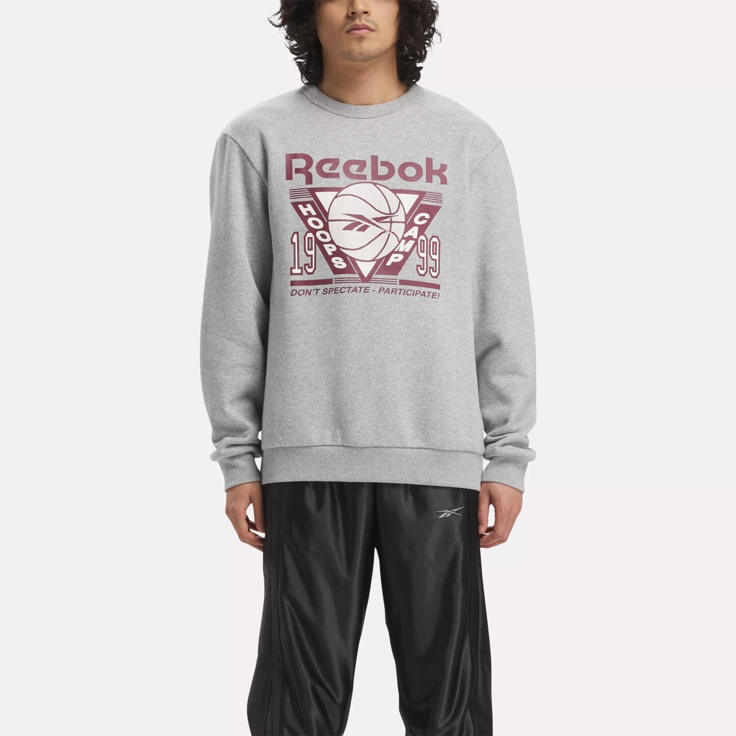 Толстовка для баскетбольного сезона с круглым вырезом Reebok, цвет Medium Grey Heather
Толстовка для баскетбольного сезона с круглым вырезом Reebok, цвет Medium Grey Heather