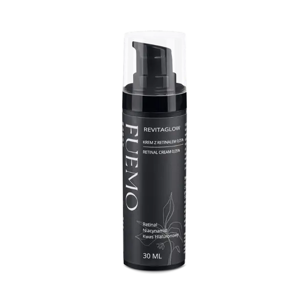 Крем с ретиналем 0,05%, 30 мл Fuemo Revitaglow
Крем с ретиналем 0,05%, 30 мл Fuemo Revitaglow