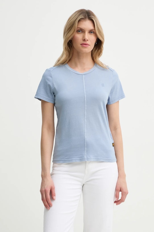 Хлопковая футболка G-Star, синий
Хлопковая футболка G-Star, синий