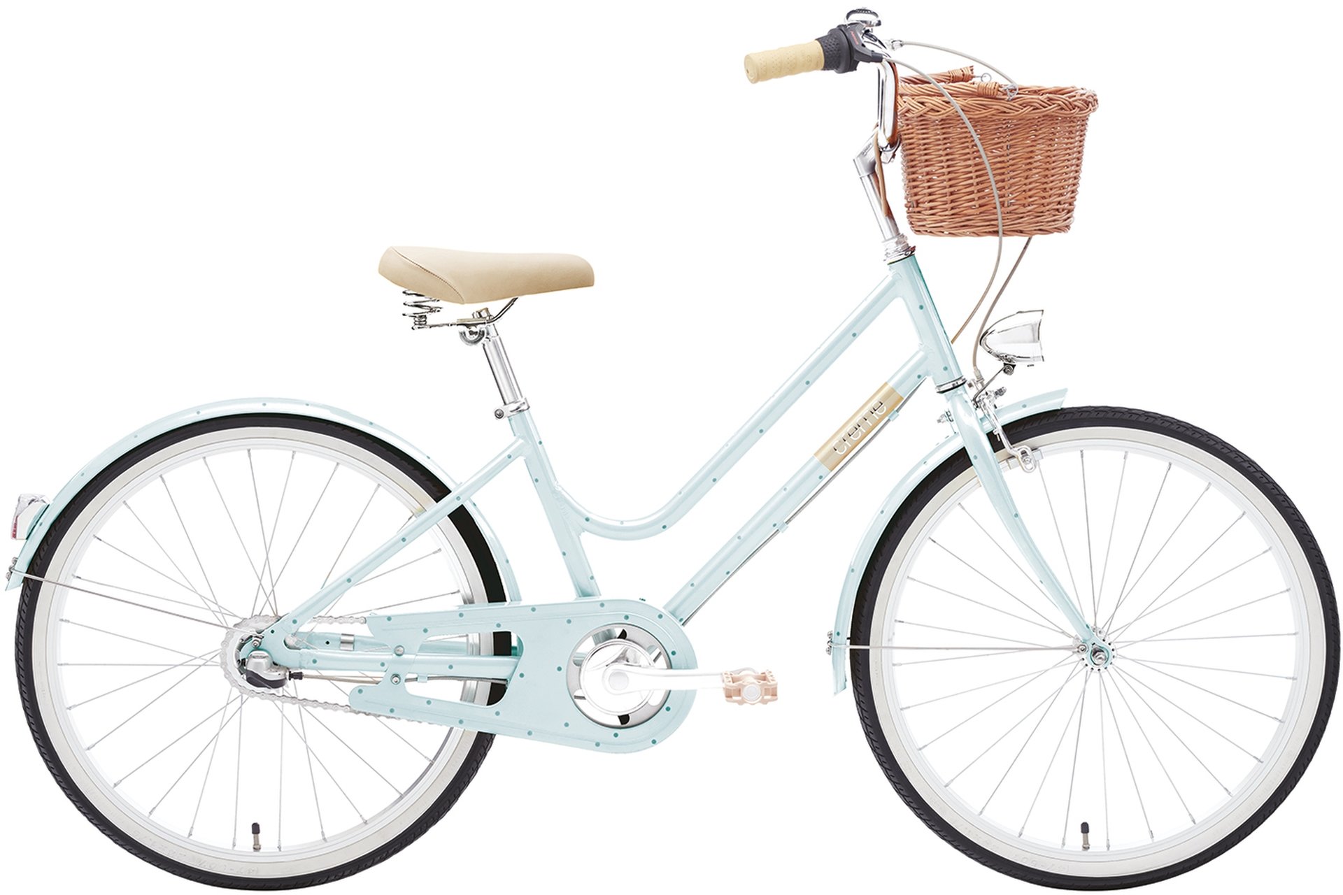 Городской велосипед Creme Mini Molly 24 - 24 дюймов - Tiefeinsteiger - 2023, цвет Blau|Tiffany Blue
Городской велосипед Creme Mini Molly 24 - 24 дюймов - Tiefeinsteiger - 2023, цвет Blau|Tiffany Blue